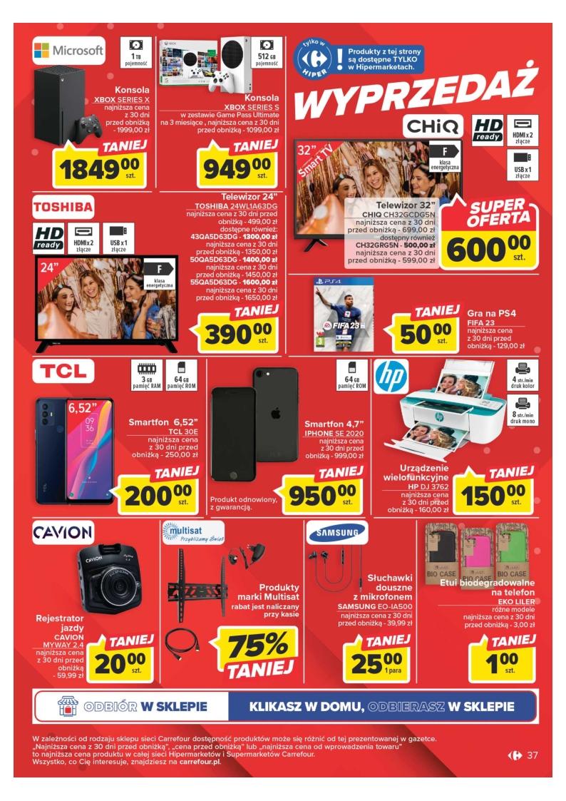 Gazetka promocyjna Carrefour str. 37