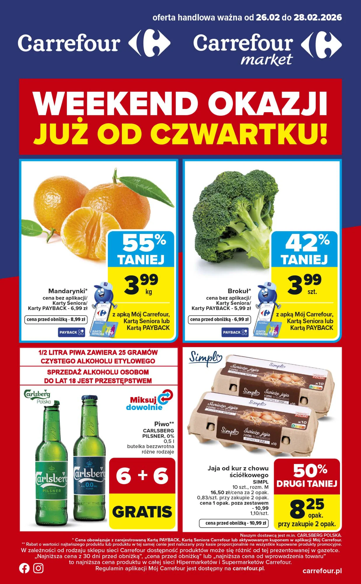 Gazetka promocyjna Carrefour str. 1