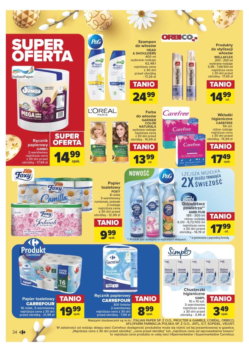 Gazetka promocyjna Carrefour str. 34