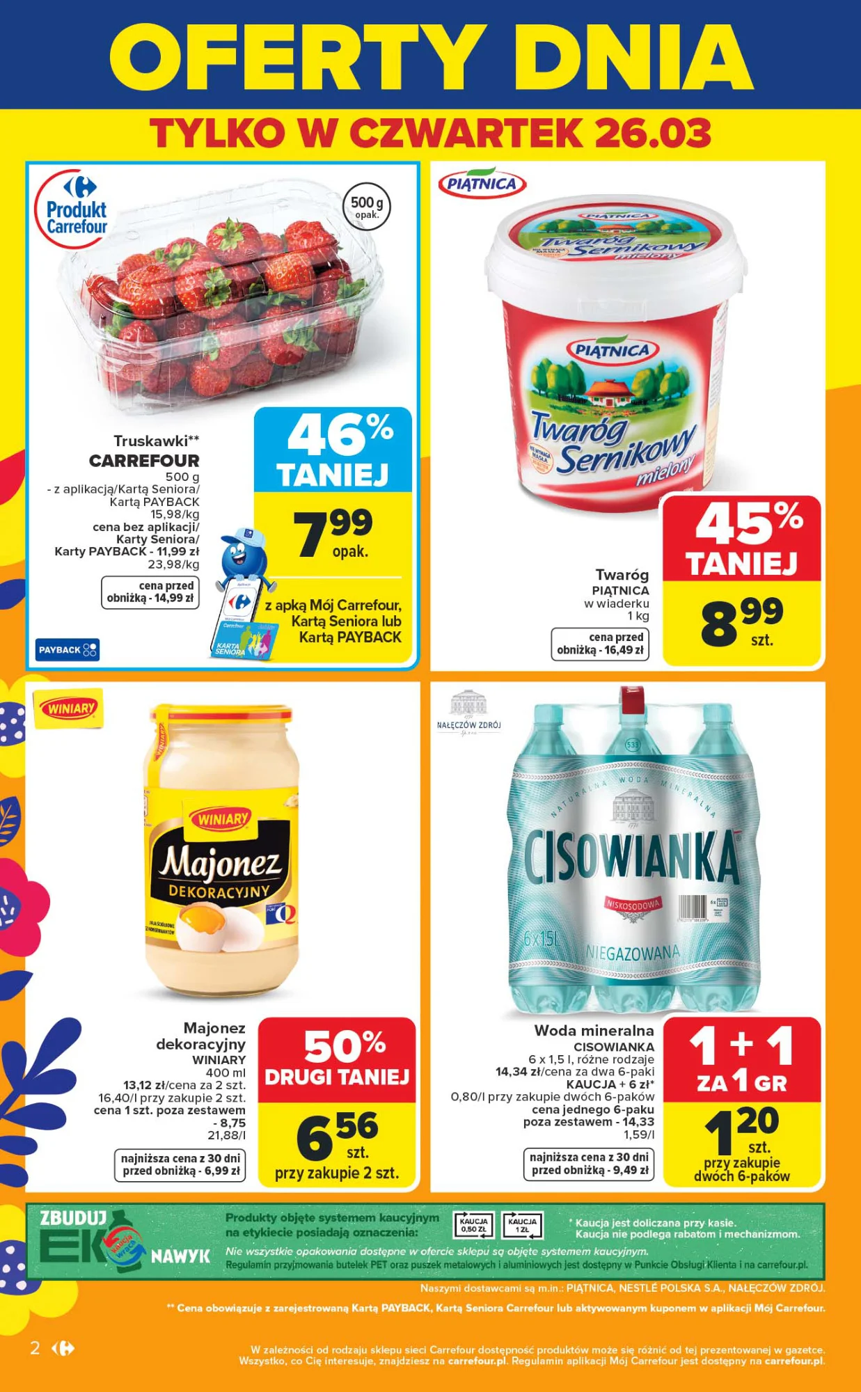 Gazetka promocyjna Carrefour str. 2