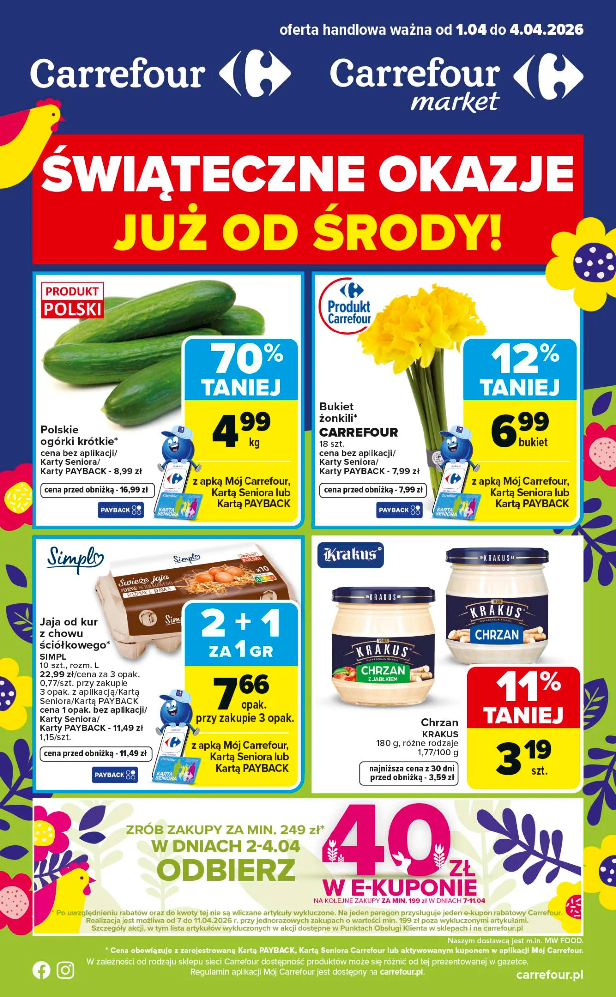 Gazetka promocyjna Carrefour str. 1