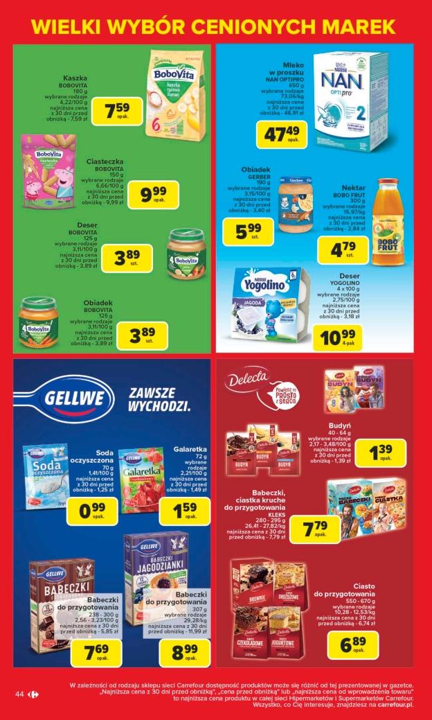 Gazetka promocyjna Carrefour str. 44