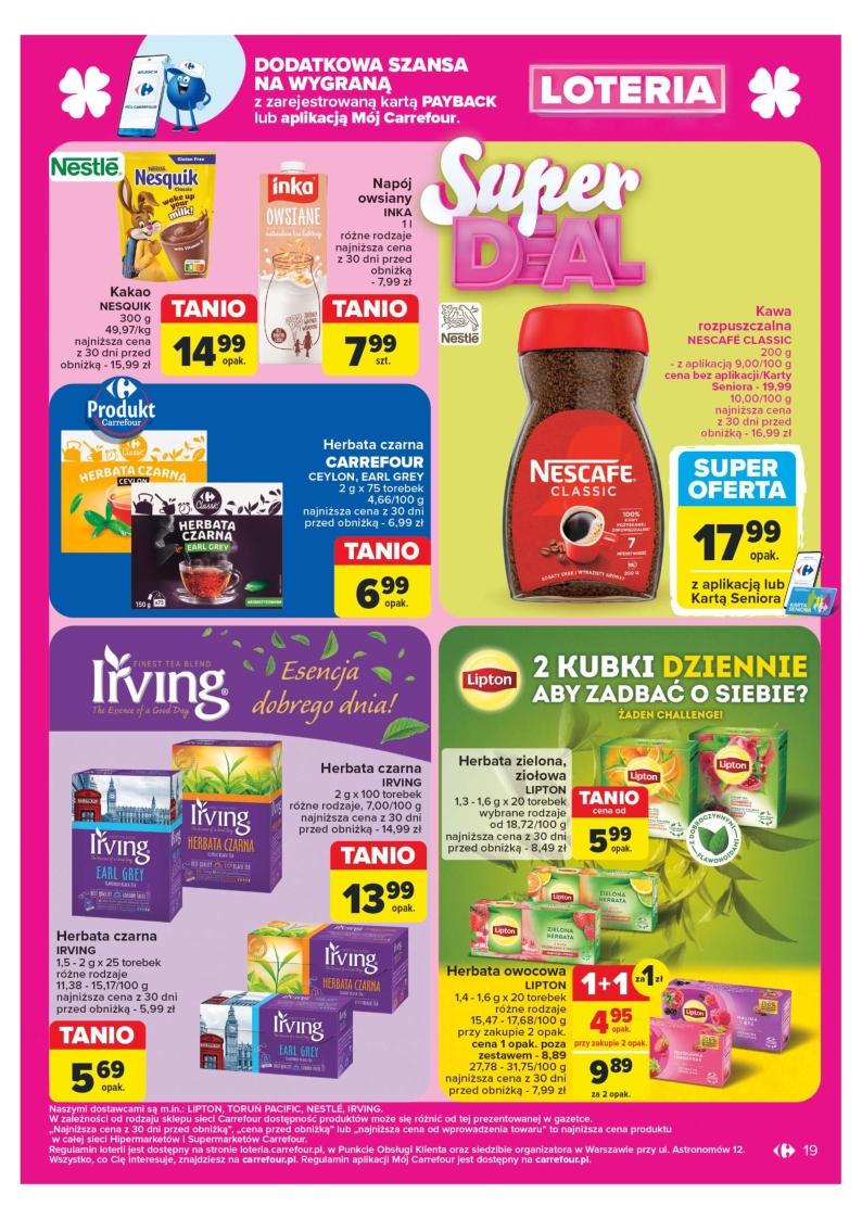 Gazetka promocyjna Carrefour str. 19