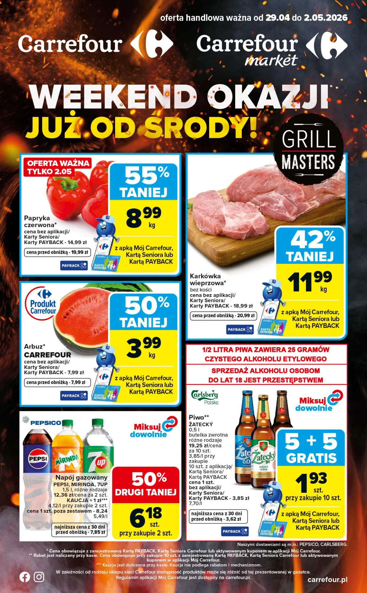 Gazetka promocyjna Carrefour str. 1