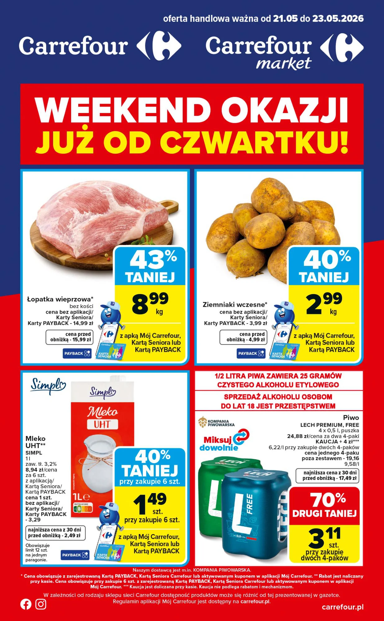 Gazetka promocyjna Carrefour str. 1