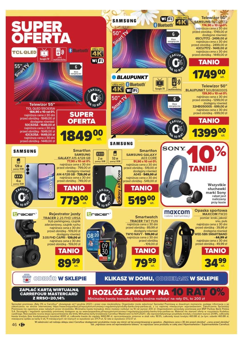 Gazetka promocyjna Carrefour str. 46