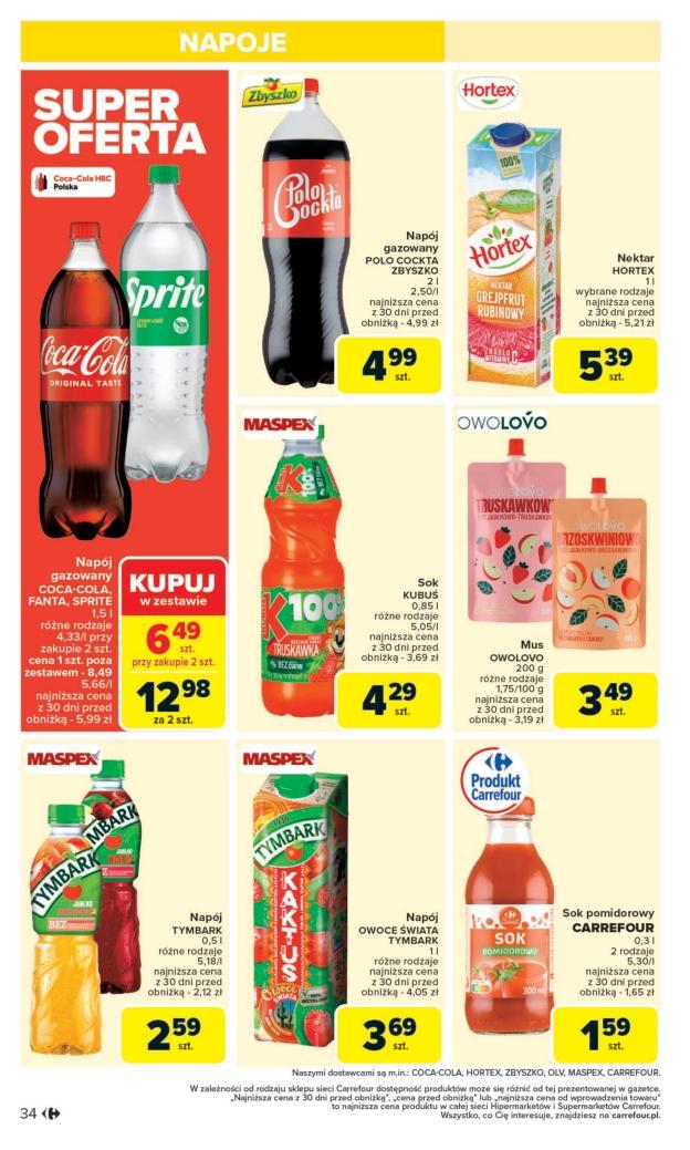 Gazetka promocyjna Carrefour str. 34
