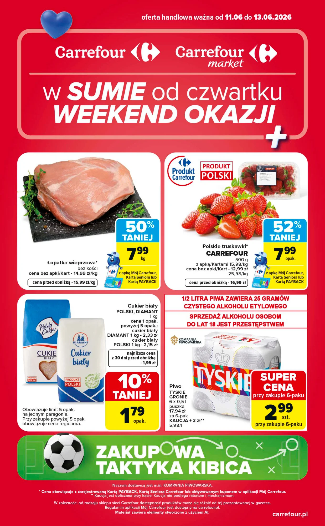 Gazetka promocyjna Carrefour str. 1