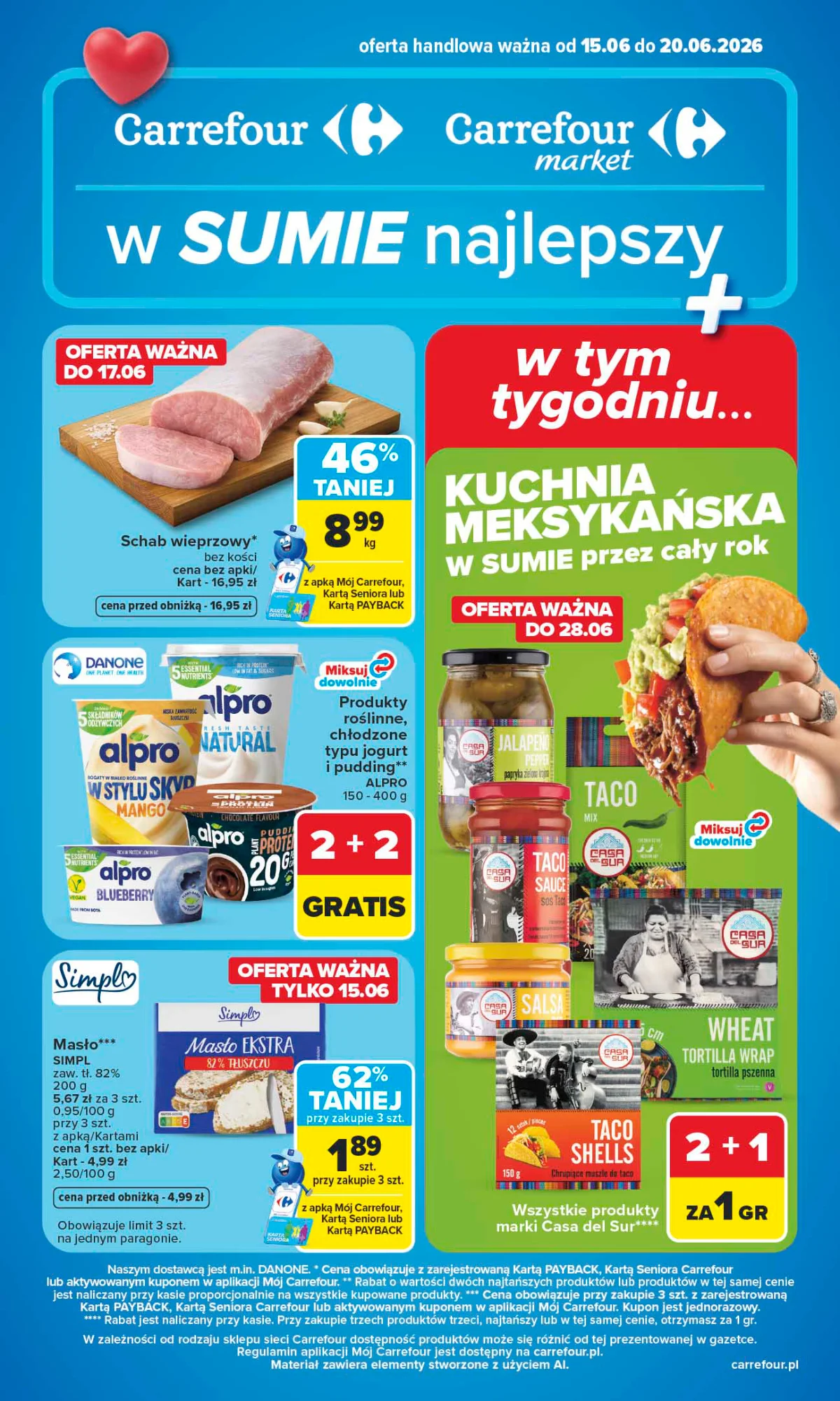Gazetka promocyjna Carrefour str. 1