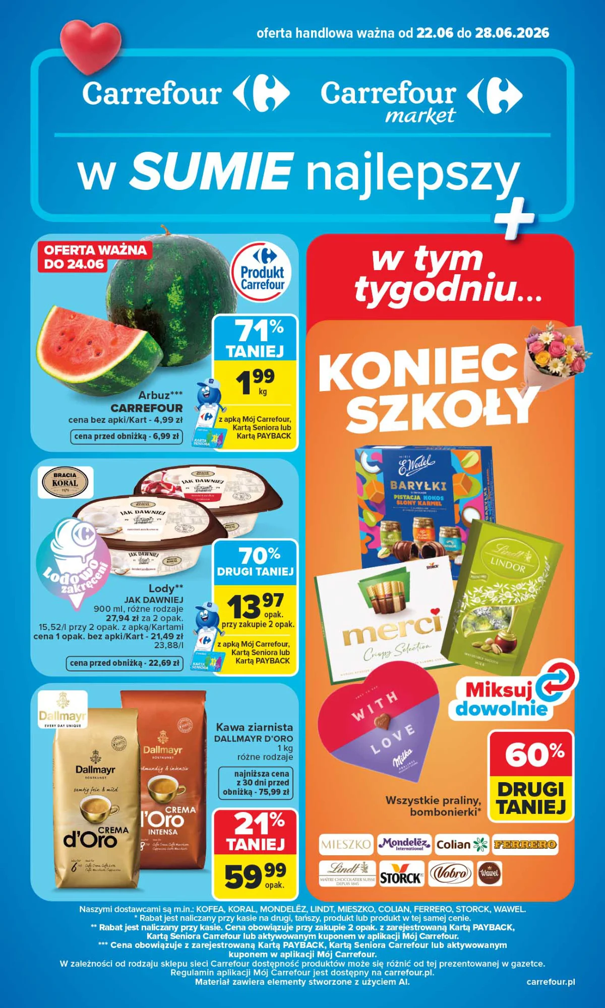 Gazetka promocyjna Carrefour str. 1