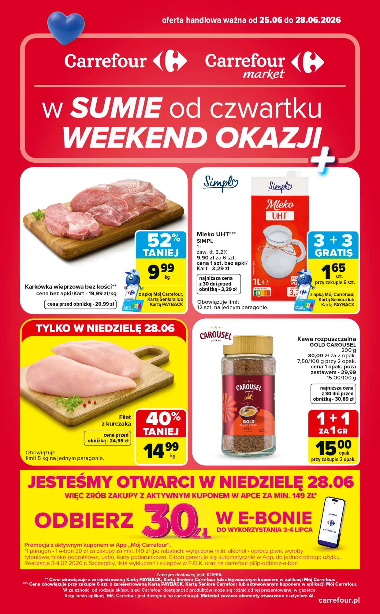 Gazetka promocyjna Carrefour str. 1