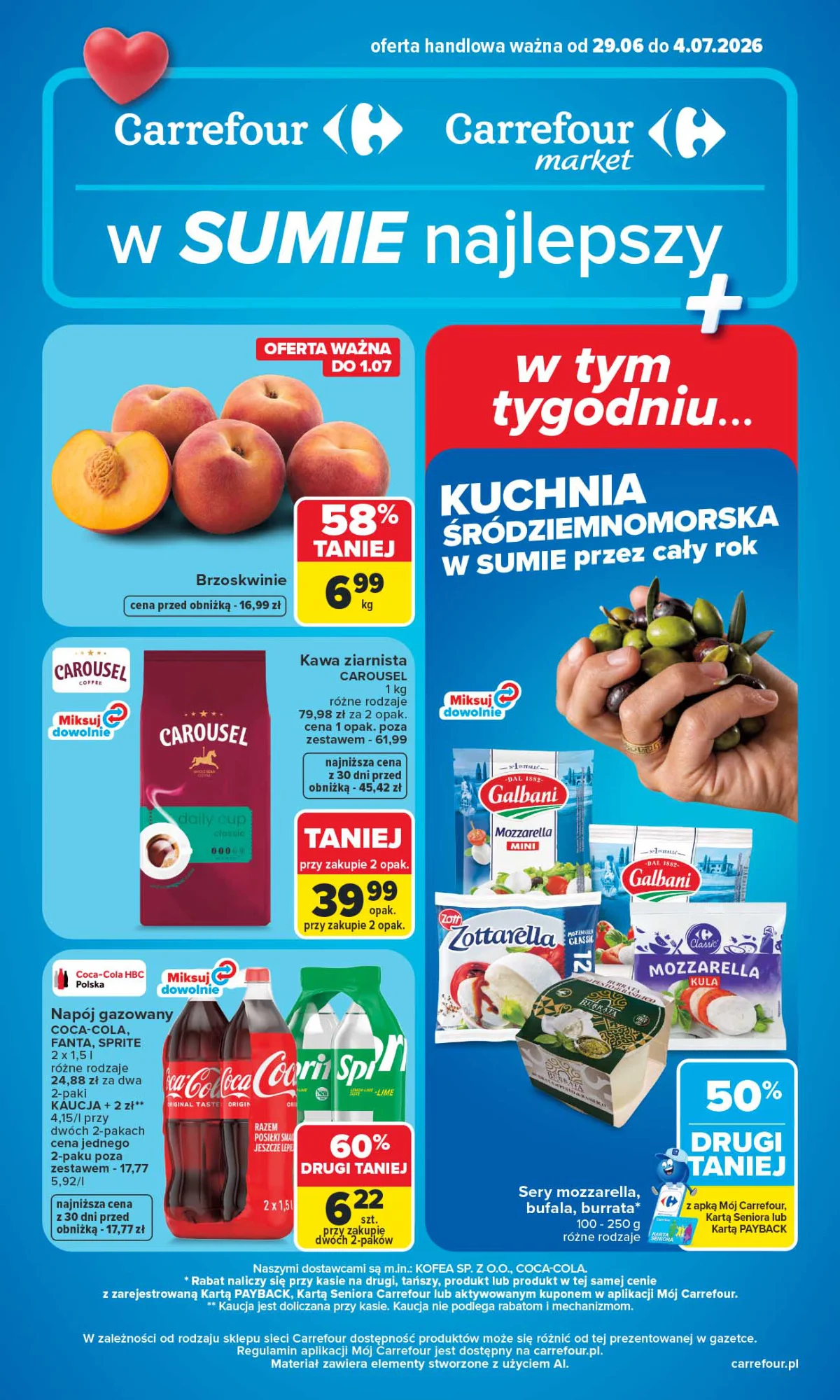 Gazetka promocyjna Carrefour str. 1