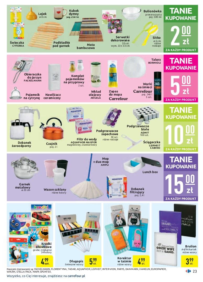 Gazetka promocyjna Carrefour str. 23