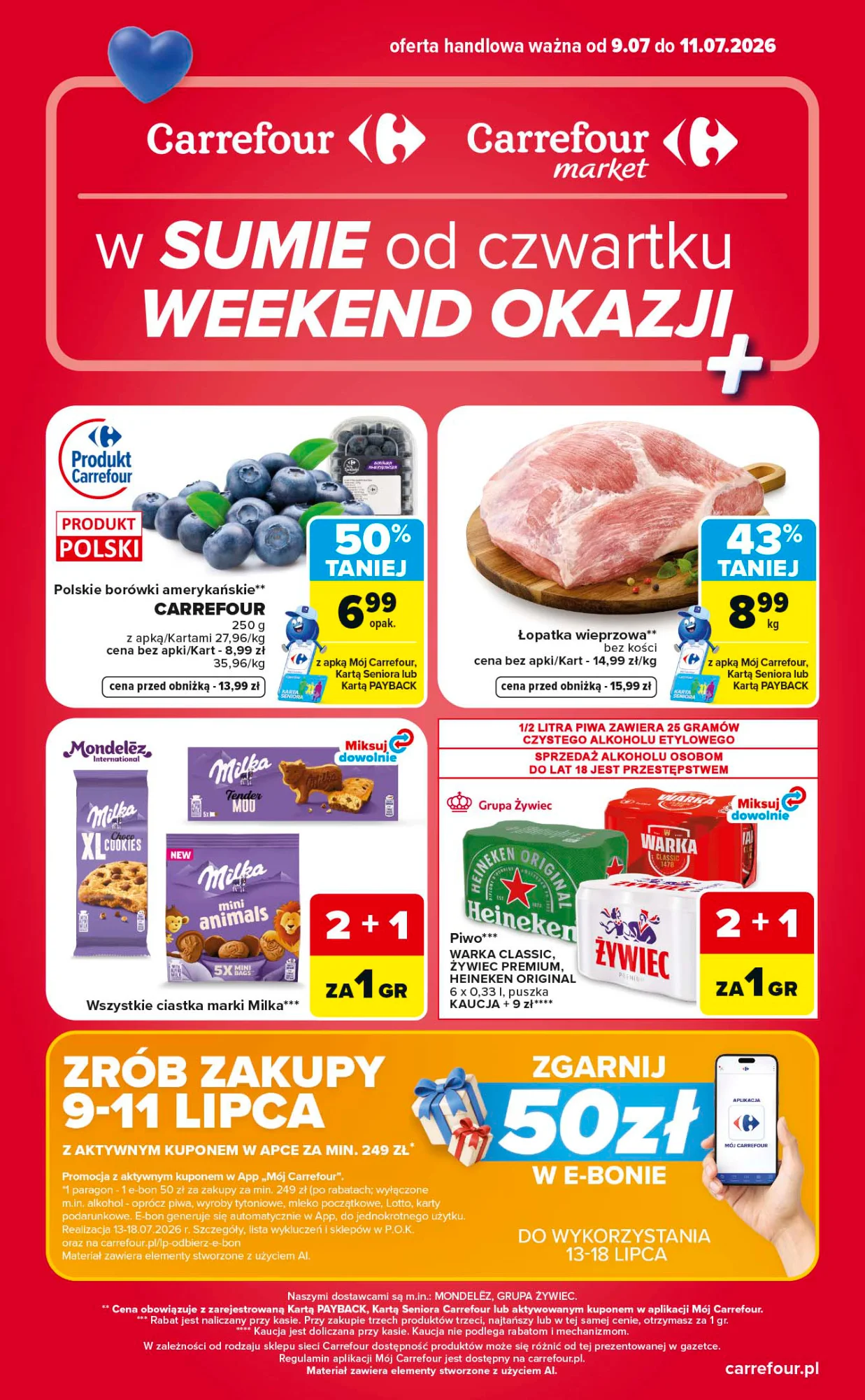 Gazetka promocyjna Carrefour str. 1