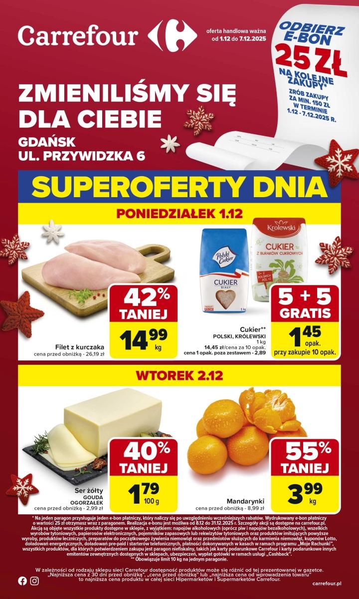 Gazetka promocyjna Carrefour str. 1
