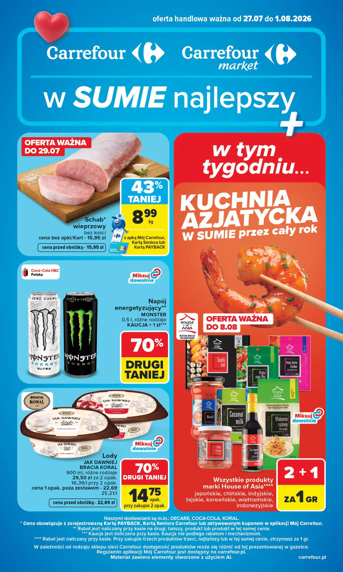 Gazetka promocyjna Carrefour str. 1
