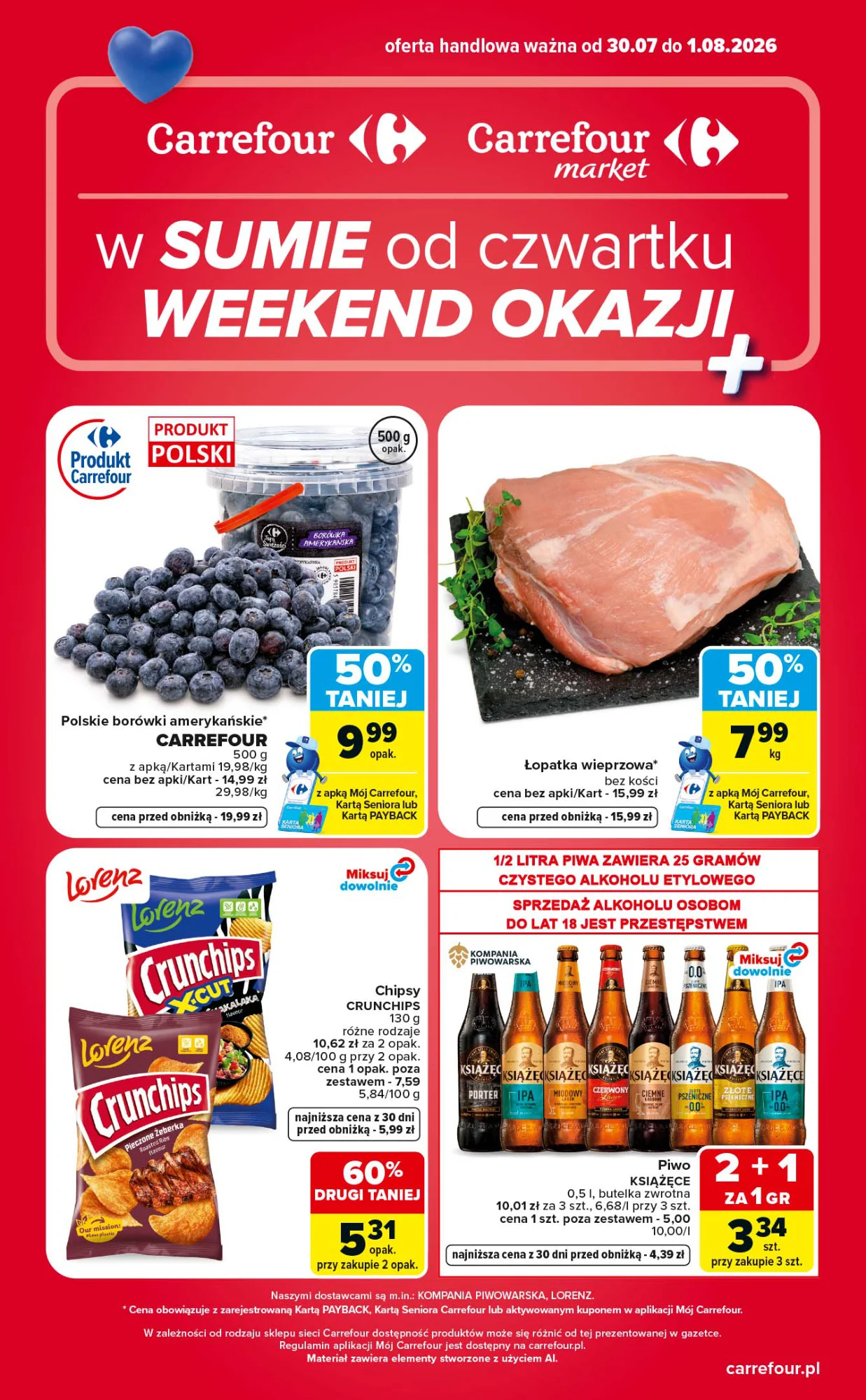 Gazetka promocyjna Carrefour str. 1