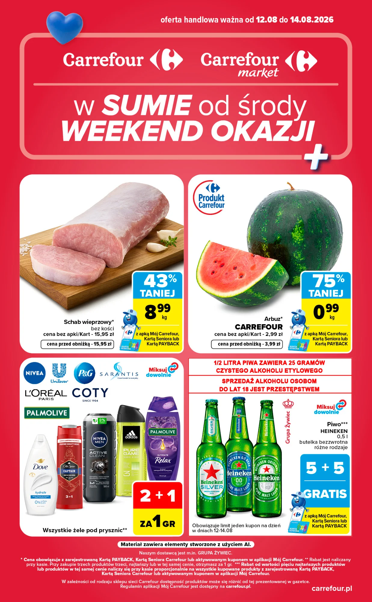 Gazetka promocyjna Carrefour str. 1