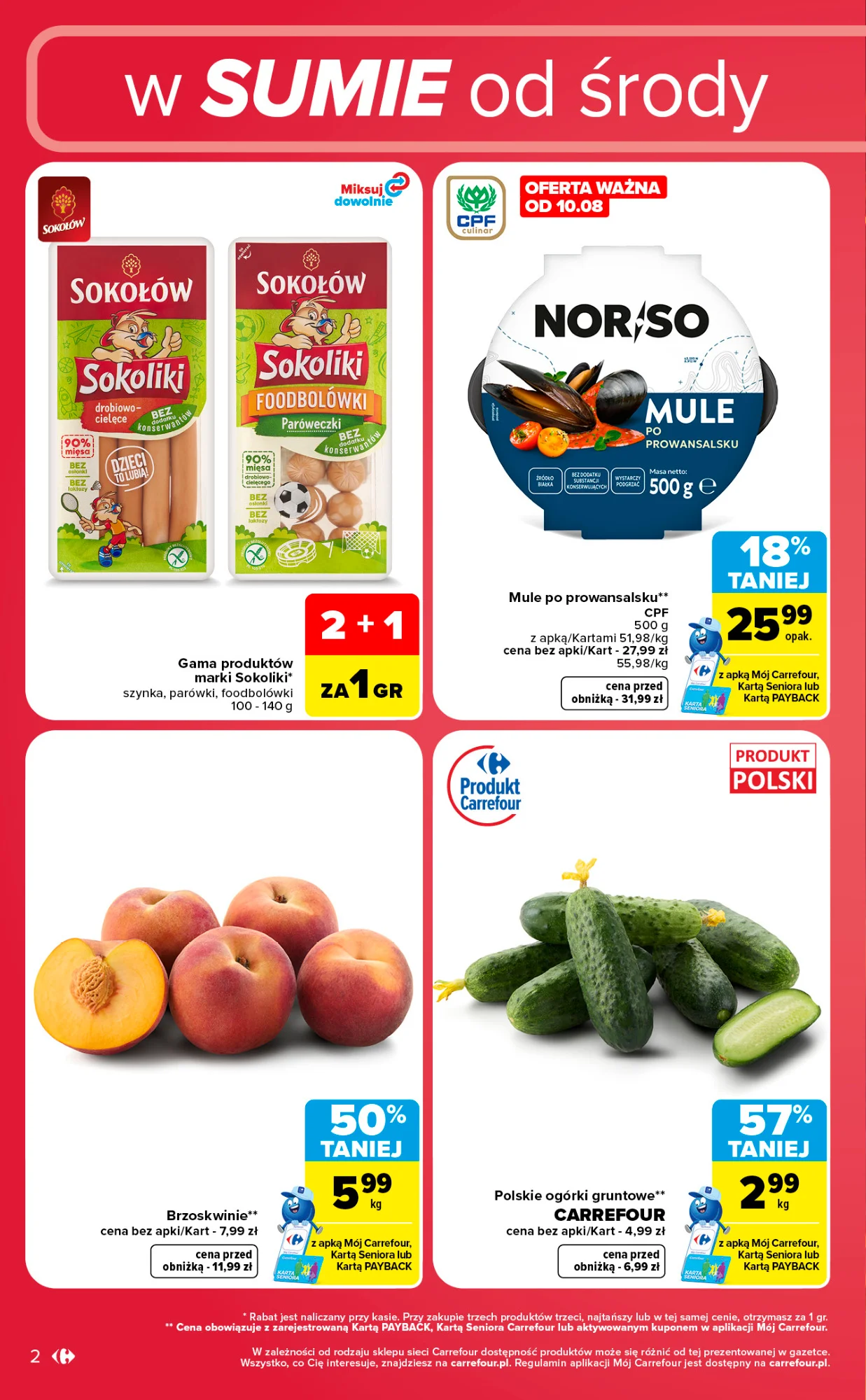Gazetka promocyjna Carrefour str. 2