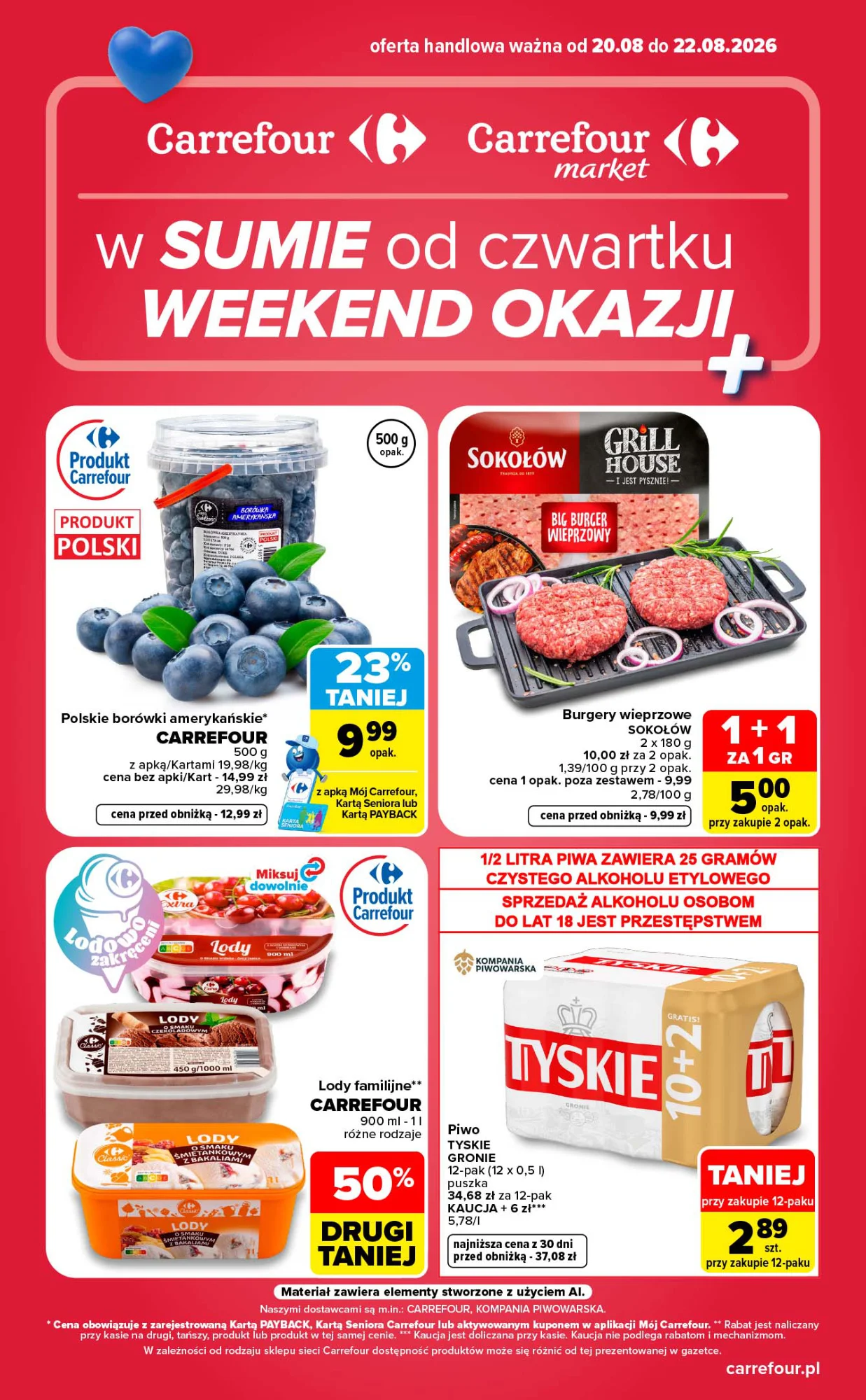 Gazetka promocyjna Carrefour str. 1