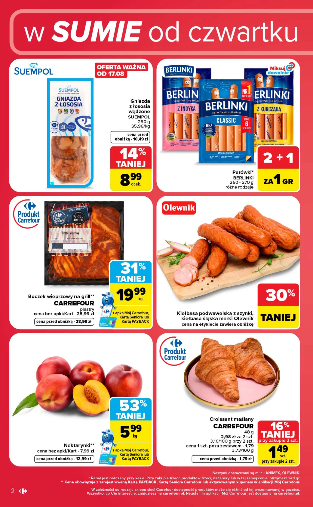 Gazetka promocyjna Carrefour str. 2