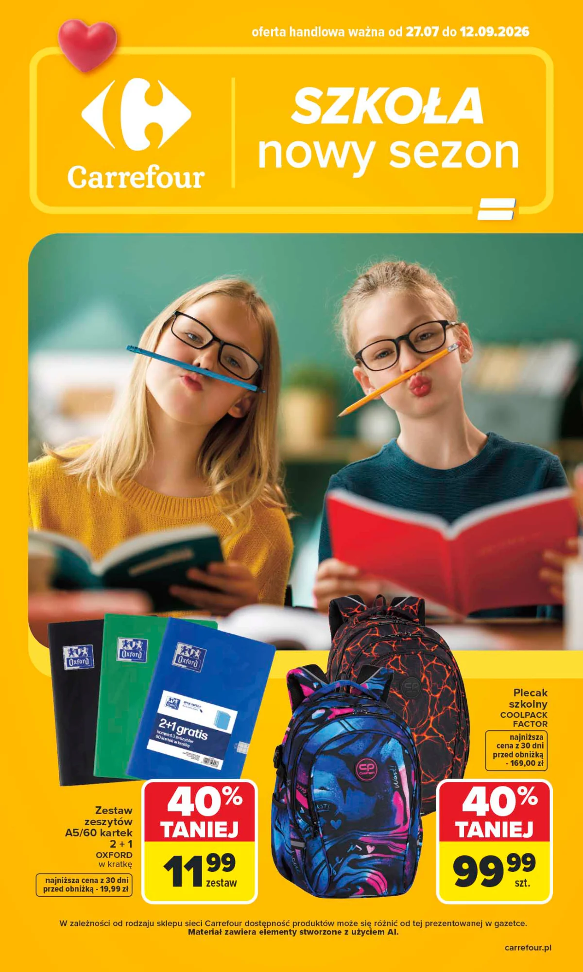 Gazetka promocyjna Carrefour str. 1