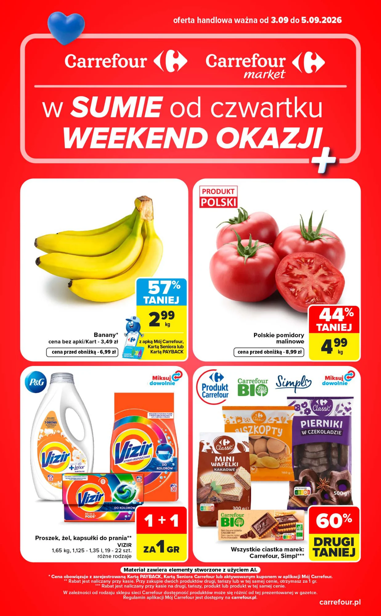 Gazetka promocyjna Carrefour str. 1