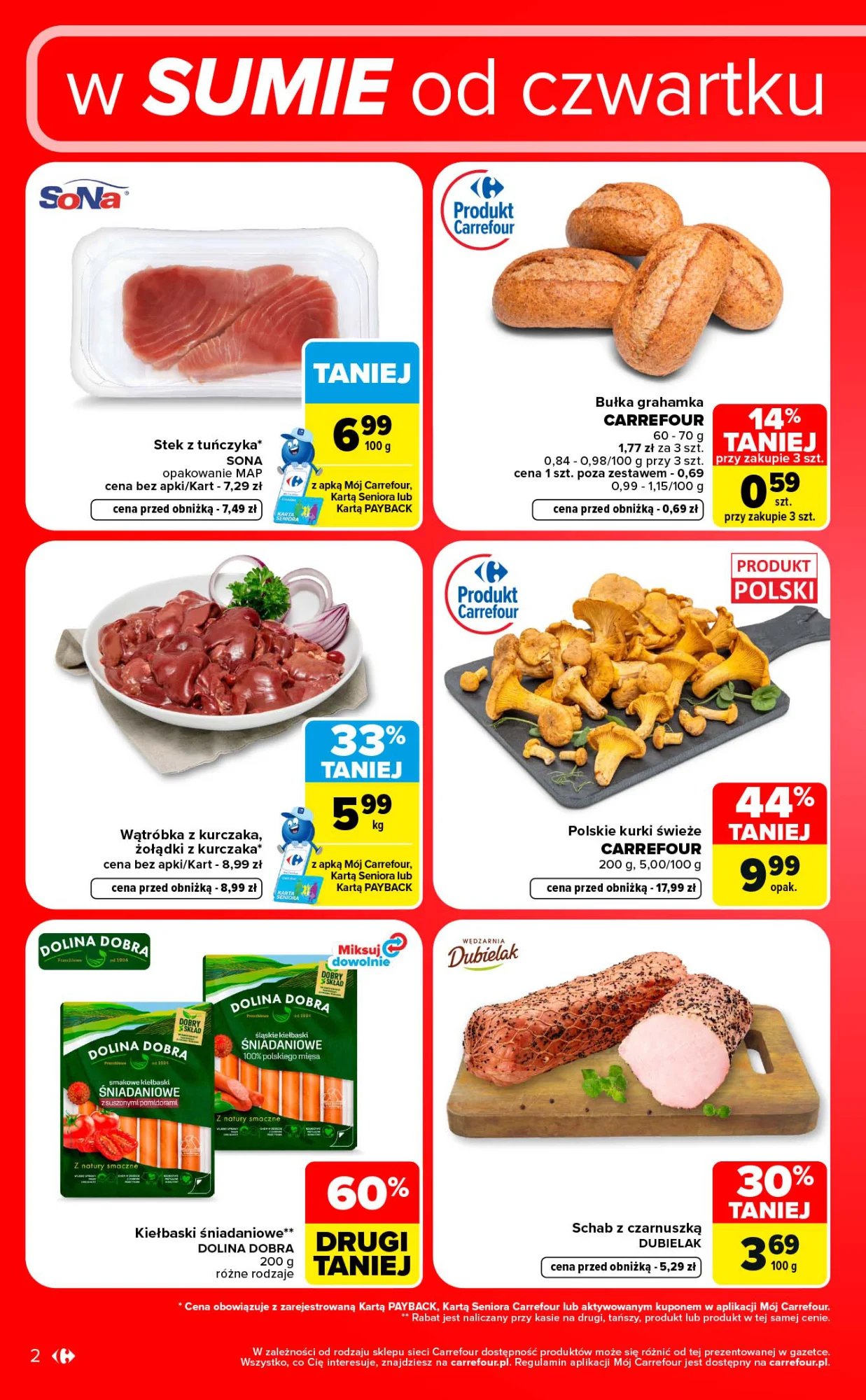 Gazetka promocyjna Carrefour str. 2