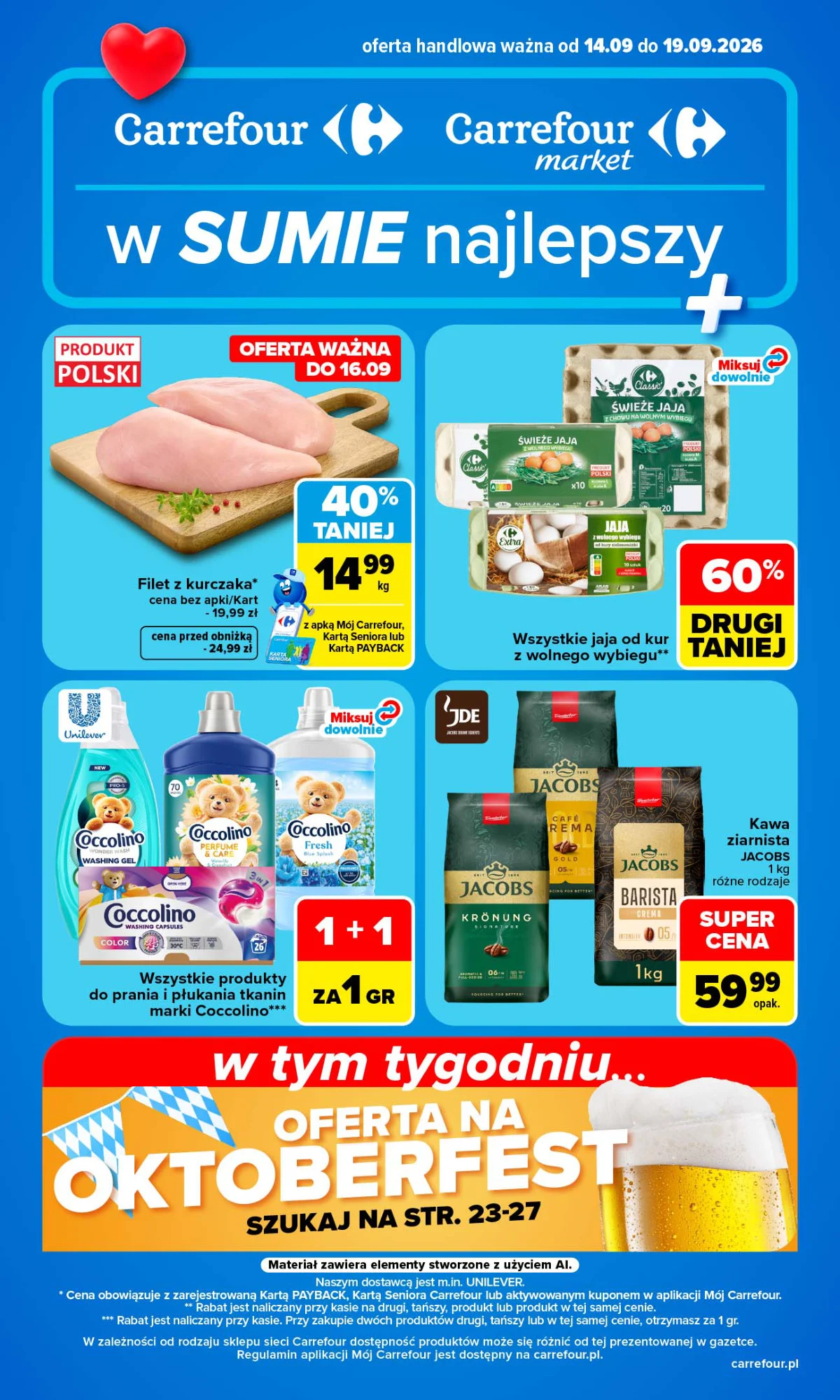Gazetka promocyjna Carrefour str. 1