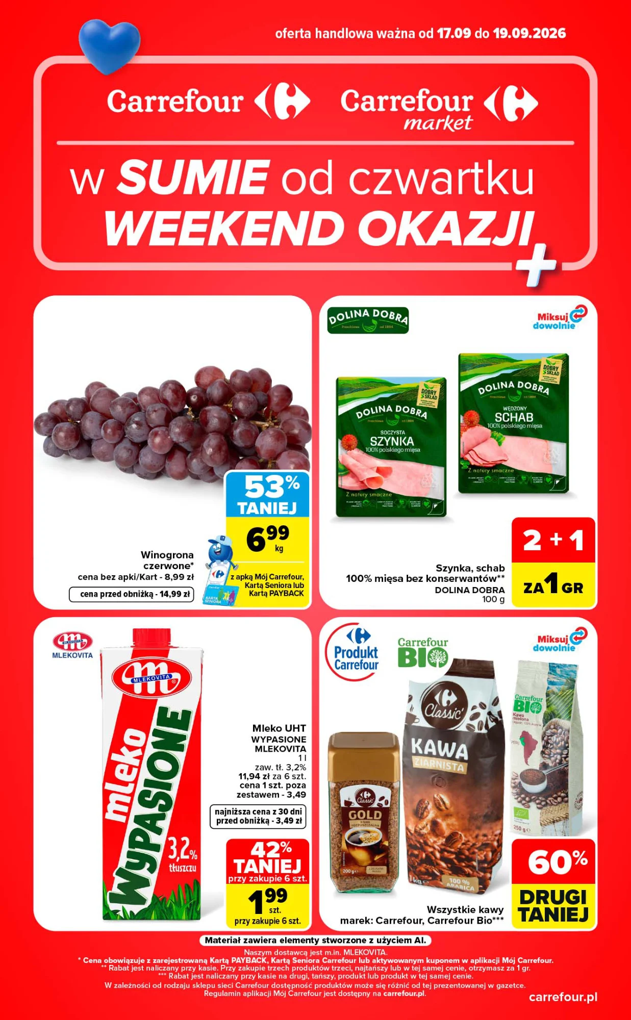 Gazetka promocyjna Carrefour str. 1