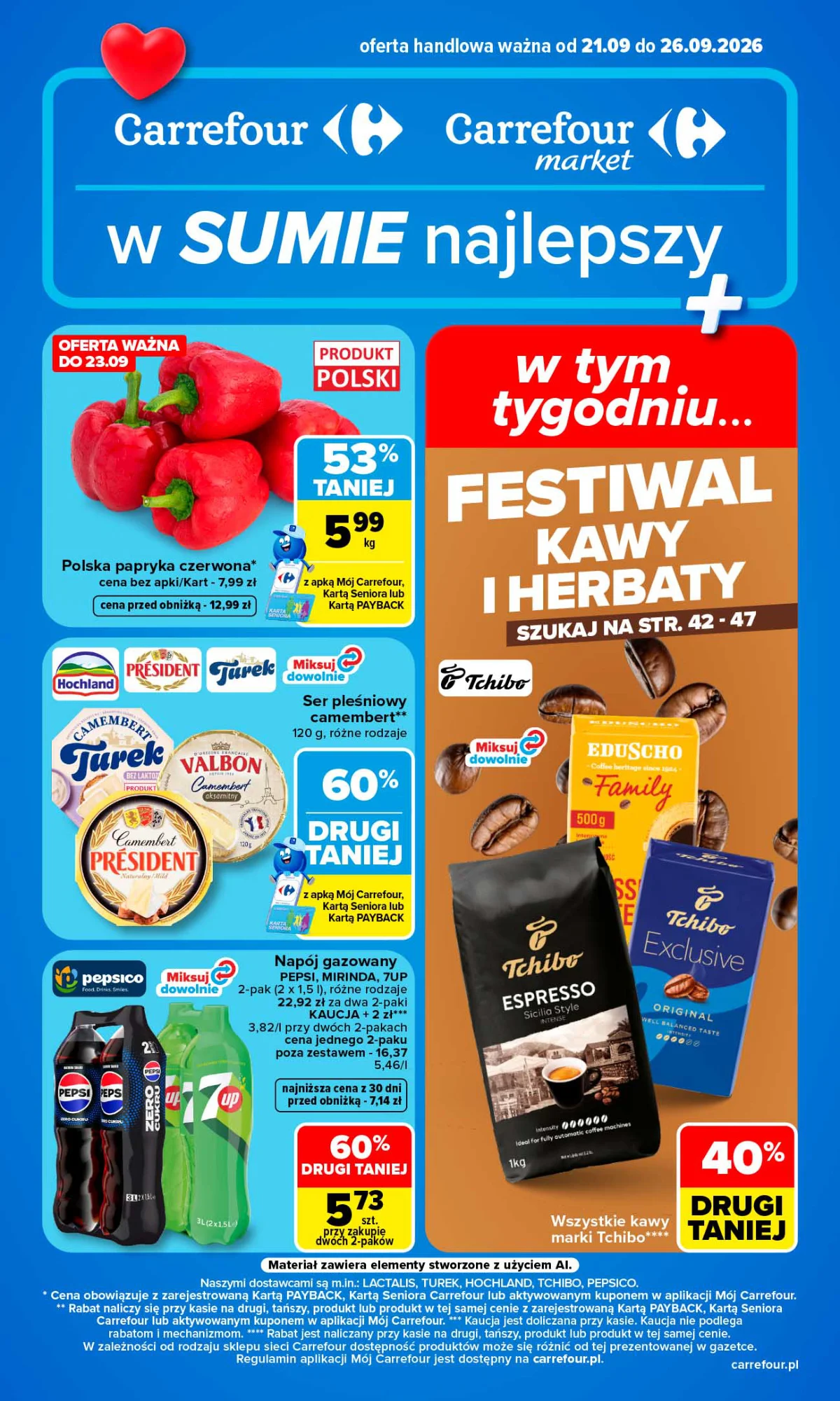 Gazetka promocyjna Carrefour str. 1