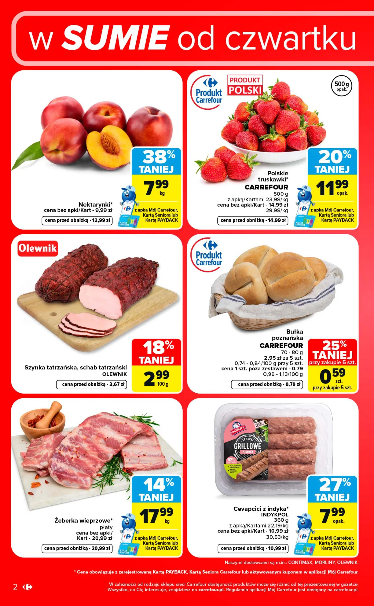 Gazetka promocyjna Carrefour str. 2