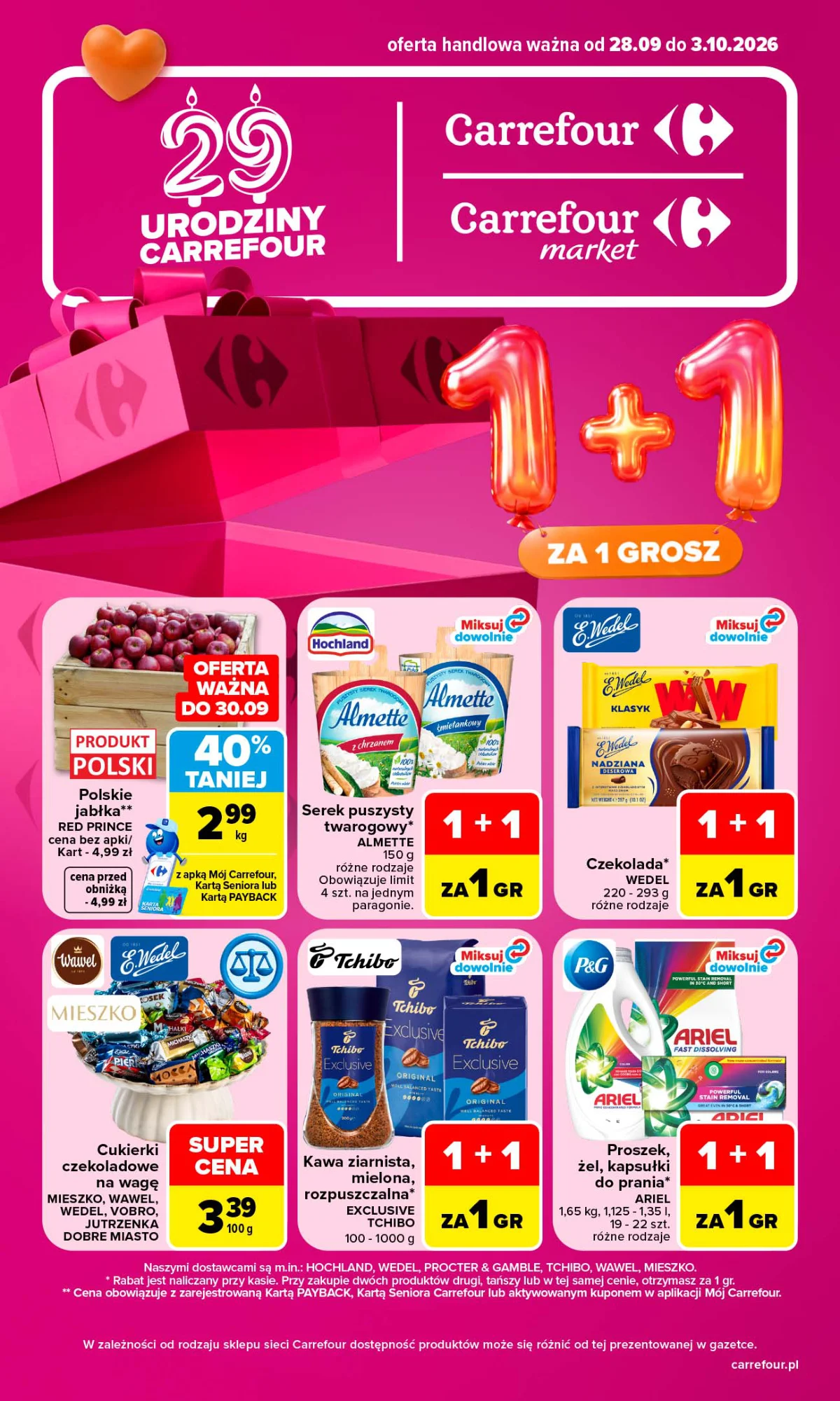 Gazetka promocyjna Carrefour str. 1