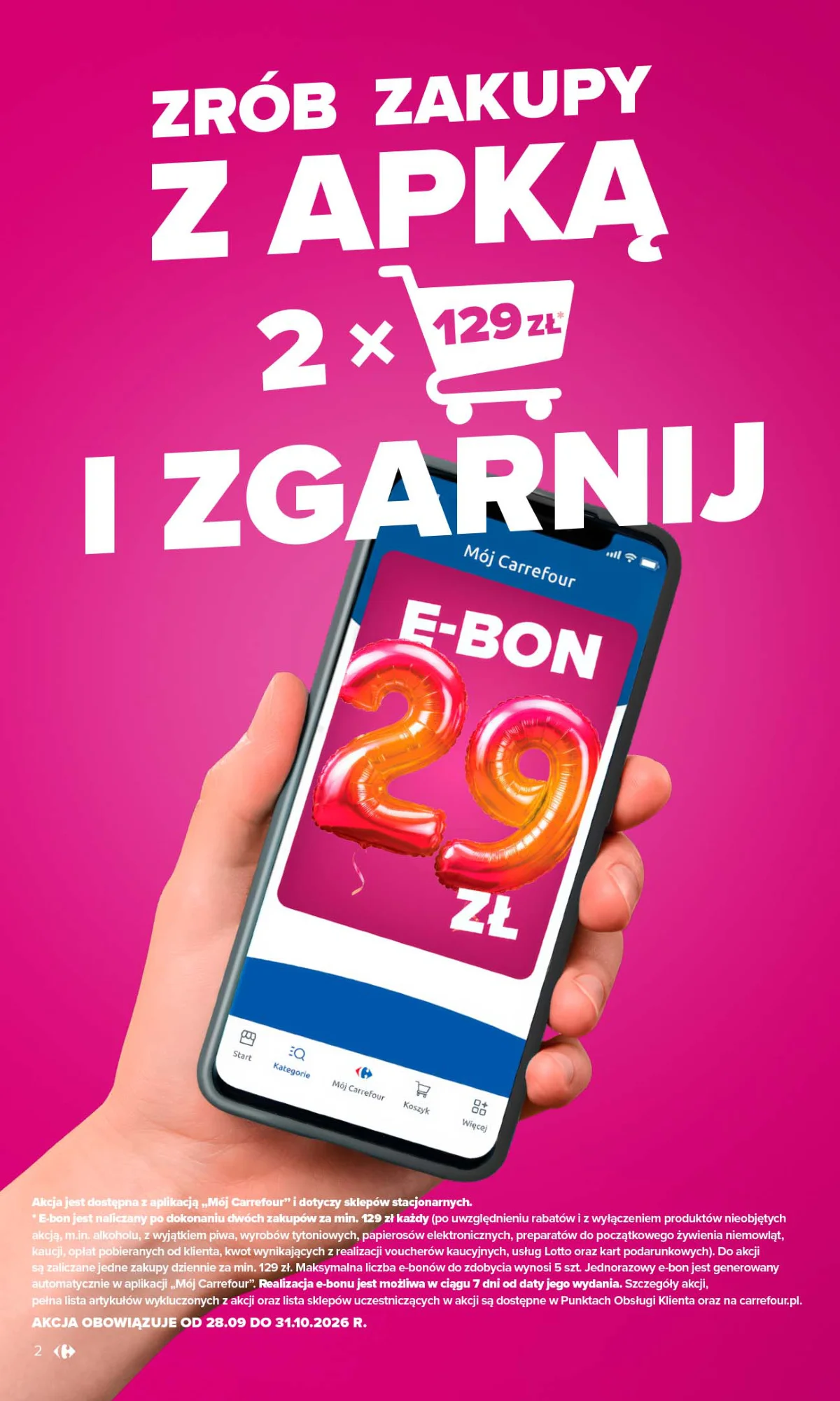 Gazetka promocyjna Carrefour str. 2