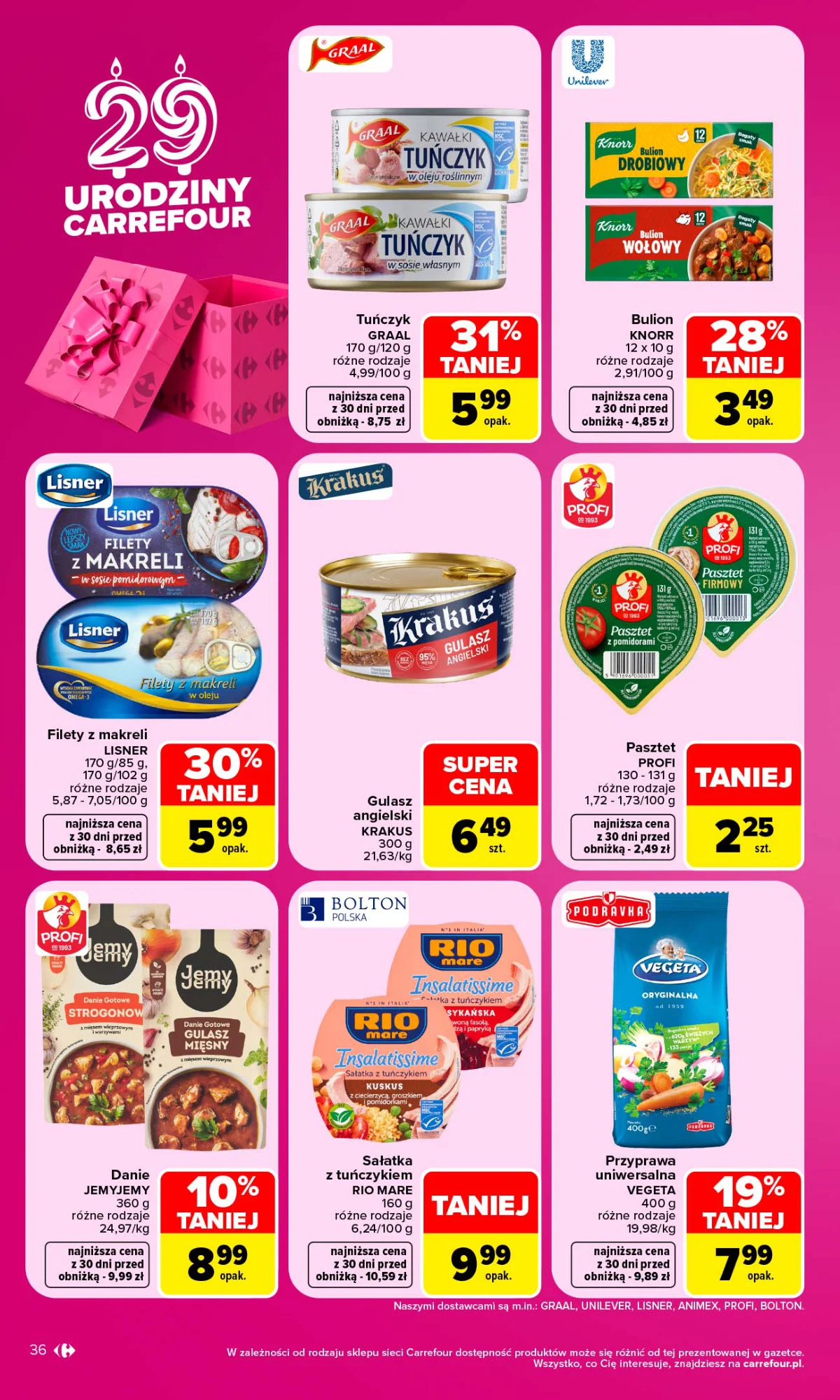 Gazetka promocyjna Carrefour str. 36