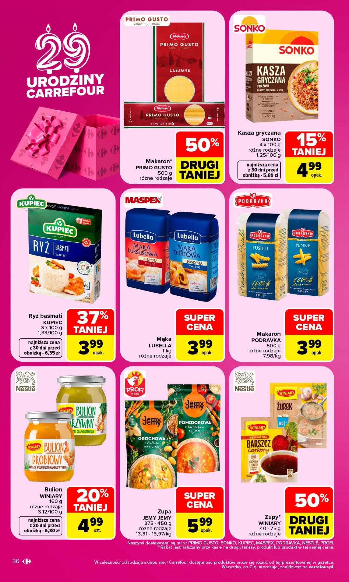 Gazetka promocyjna Carrefour str. 36