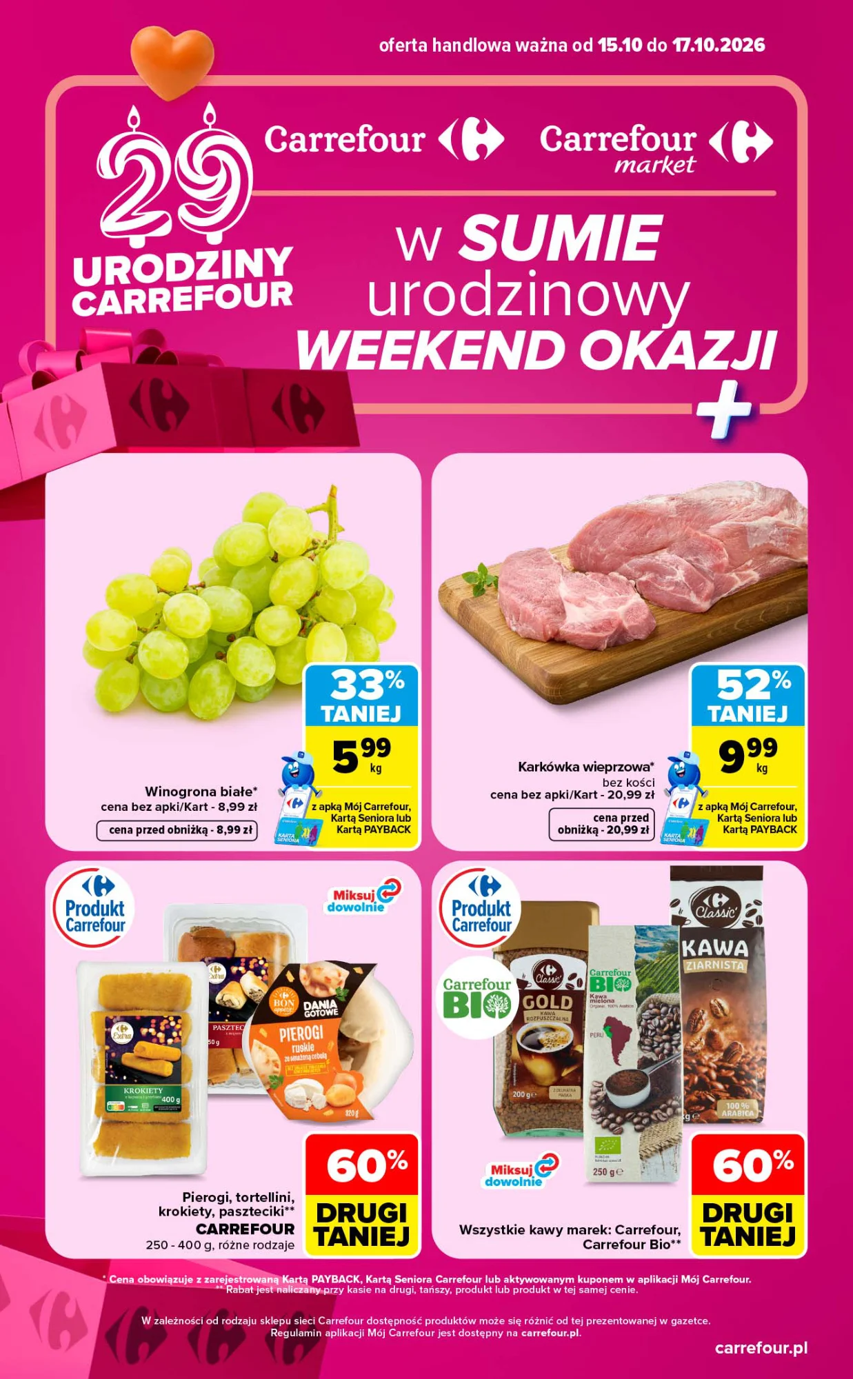Gazetka promocyjna Carrefour str. 1