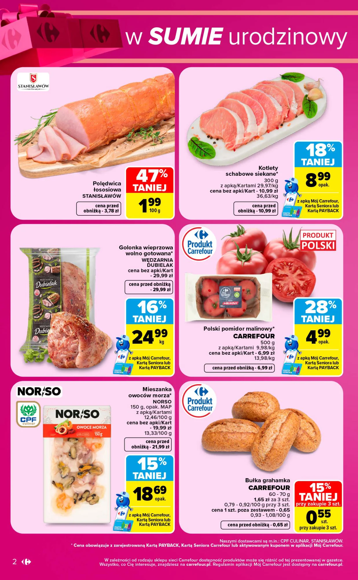 Gazetka promocyjna Carrefour str. 2