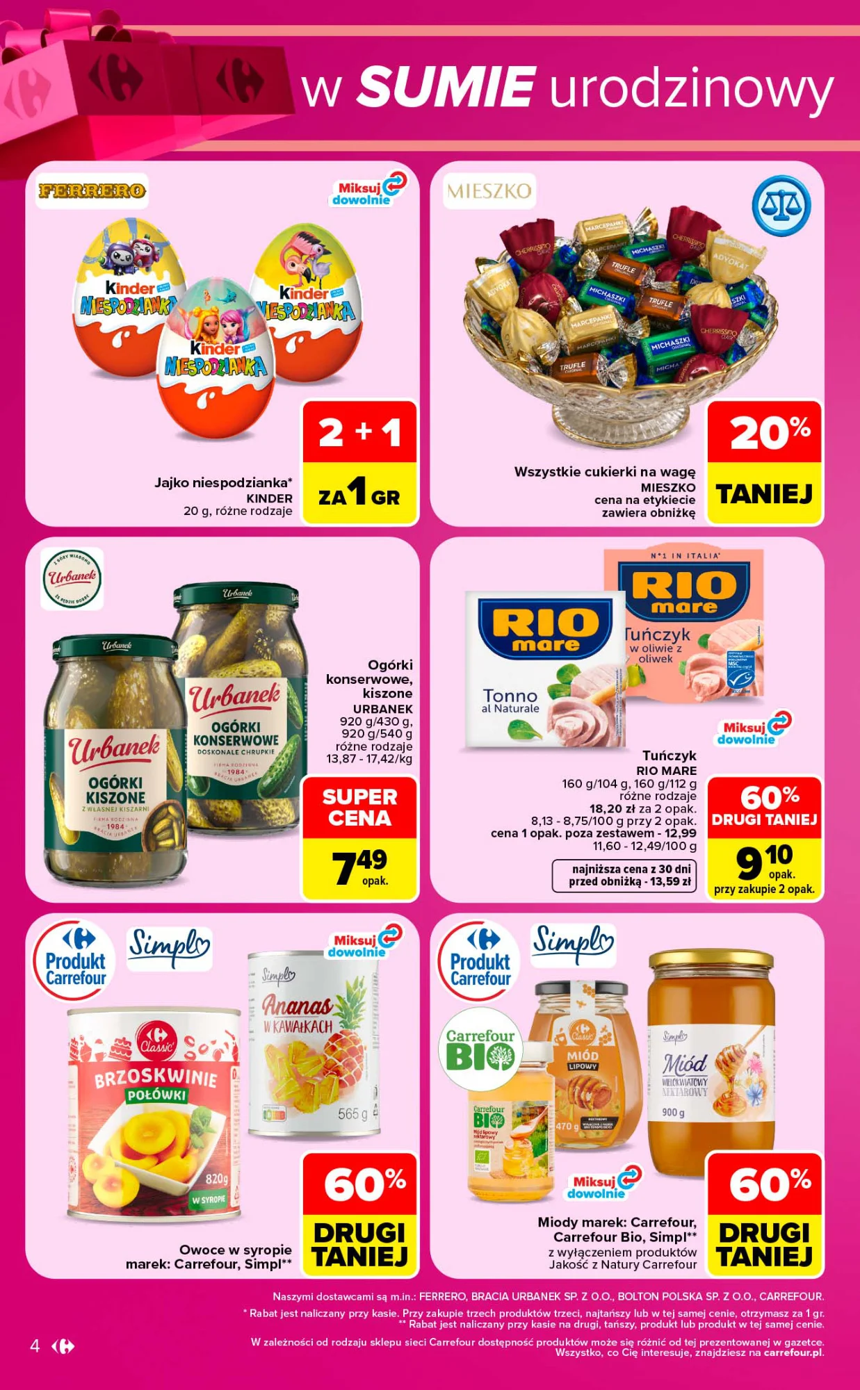 Gazetka promocyjna Carrefour str. 4
