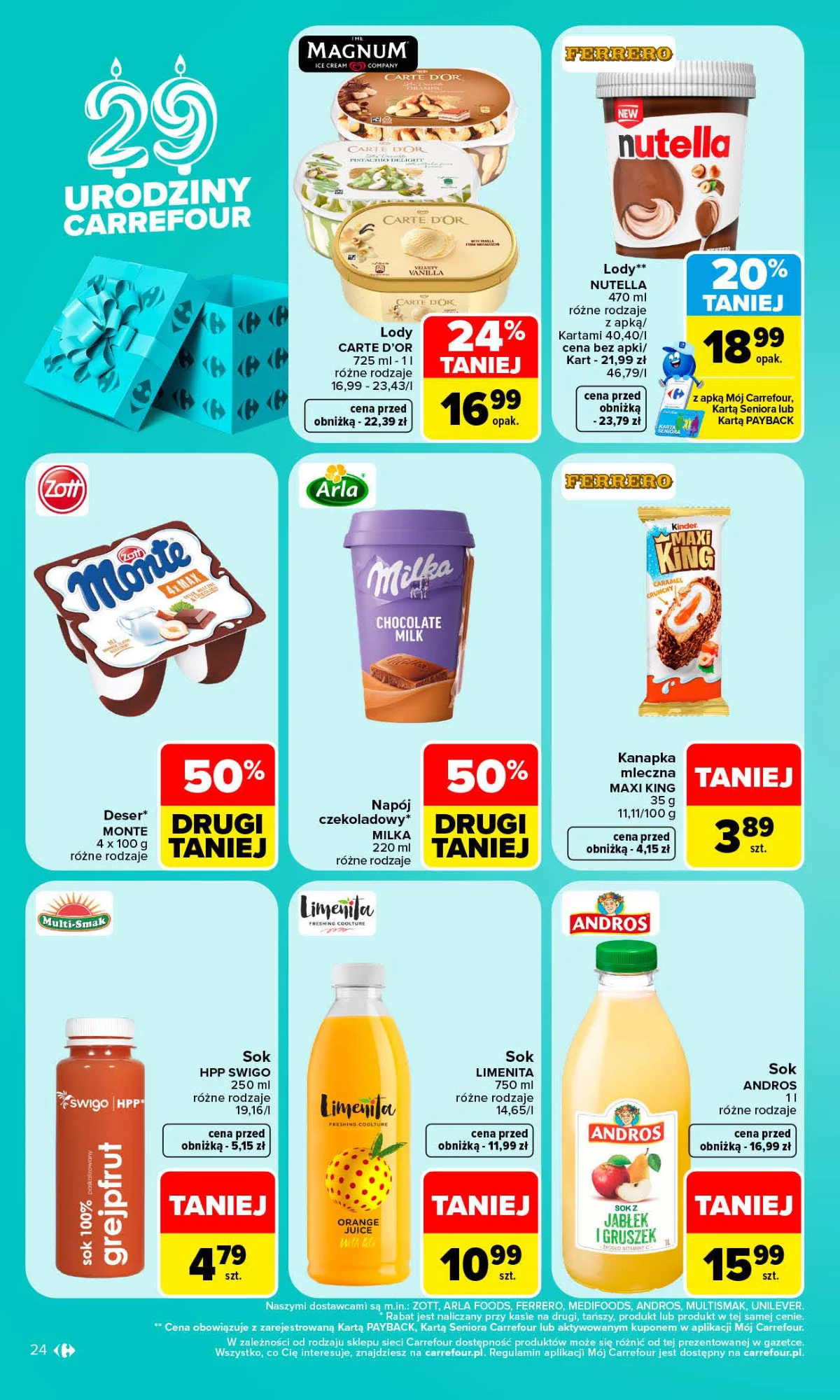 Gazetka promocyjna Carrefour str. 24