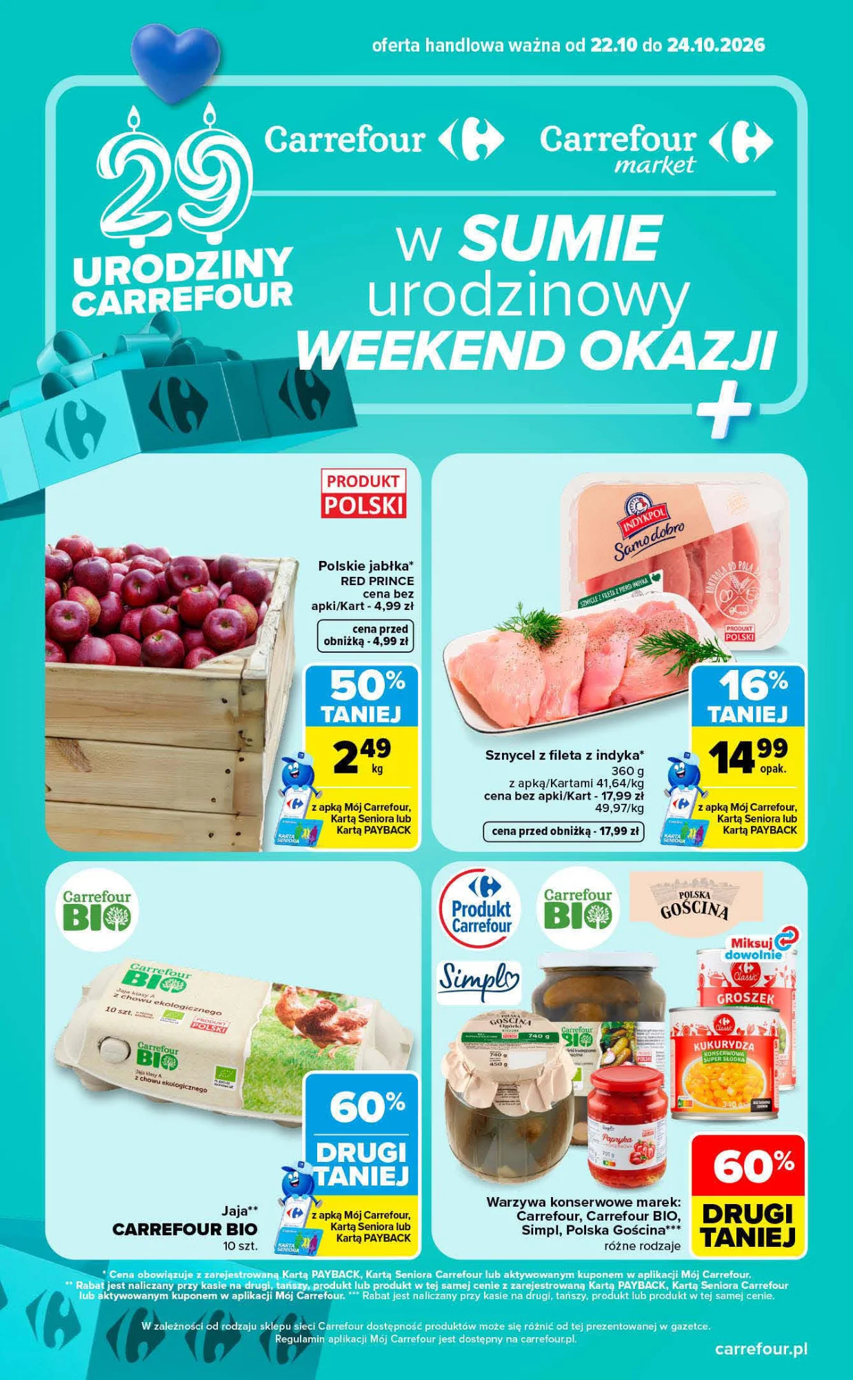 Gazetka promocyjna Carrefour str. 1