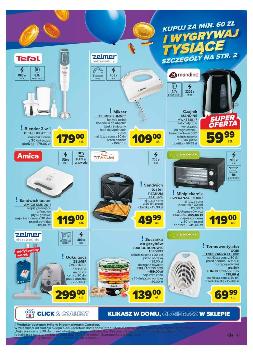 Gazetka promocyjna Carrefour str. 47