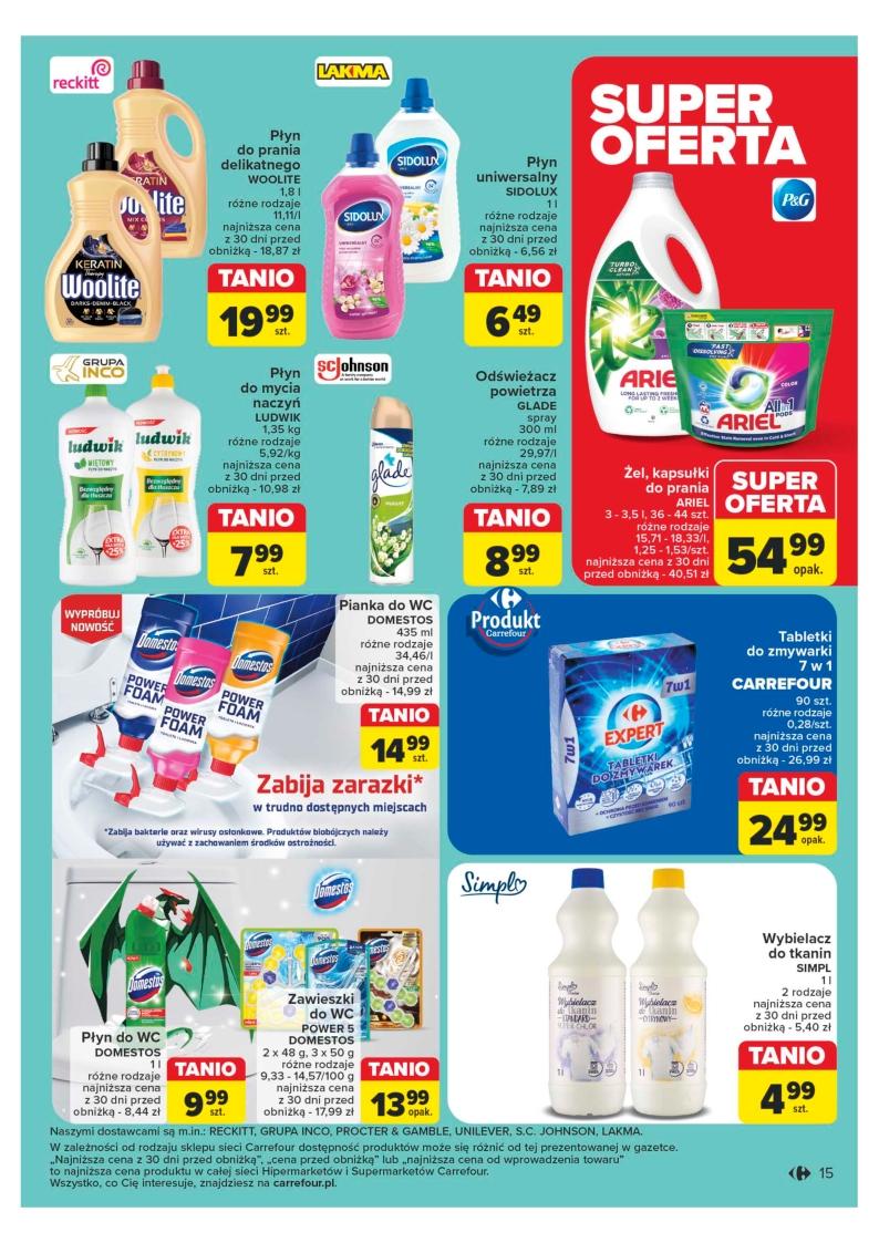 Gazetka promocyjna Carrefour str. 15