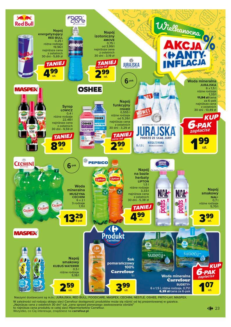 Gazetka promocyjna Carrefour str. 23