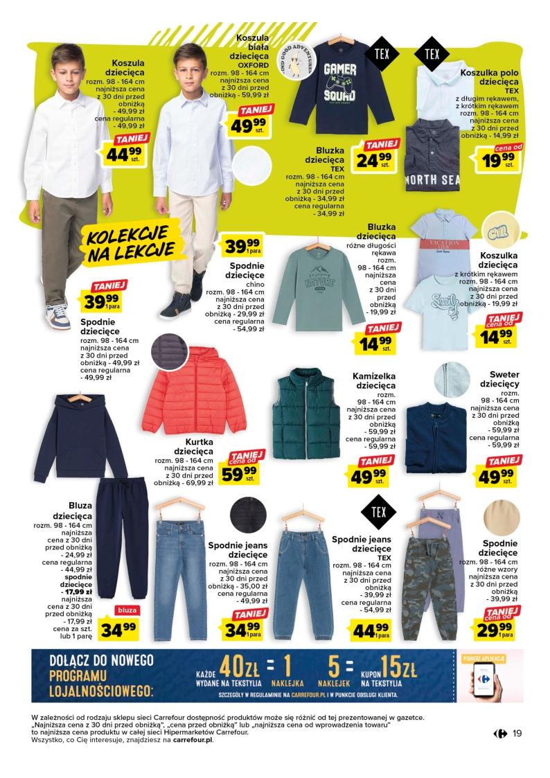 Gazetka promocyjna Carrefour str. 19