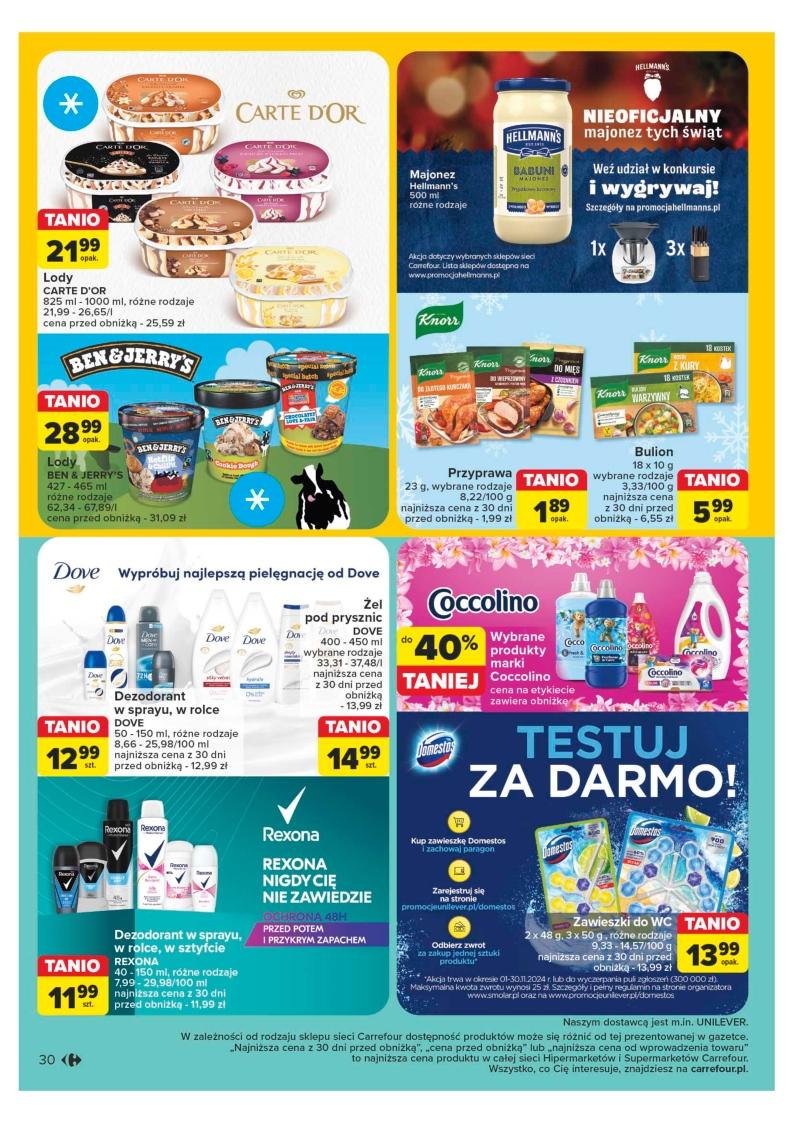 Gazetka promocyjna Carrefour str. 30