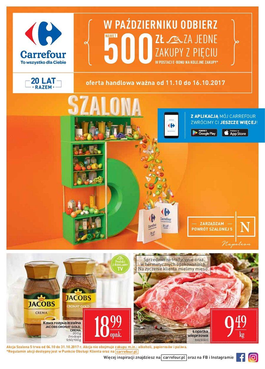 Gazetka promocyjna Carrefour str. 1