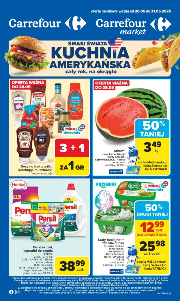 Gazetka promocyjna Carrefour str. 1