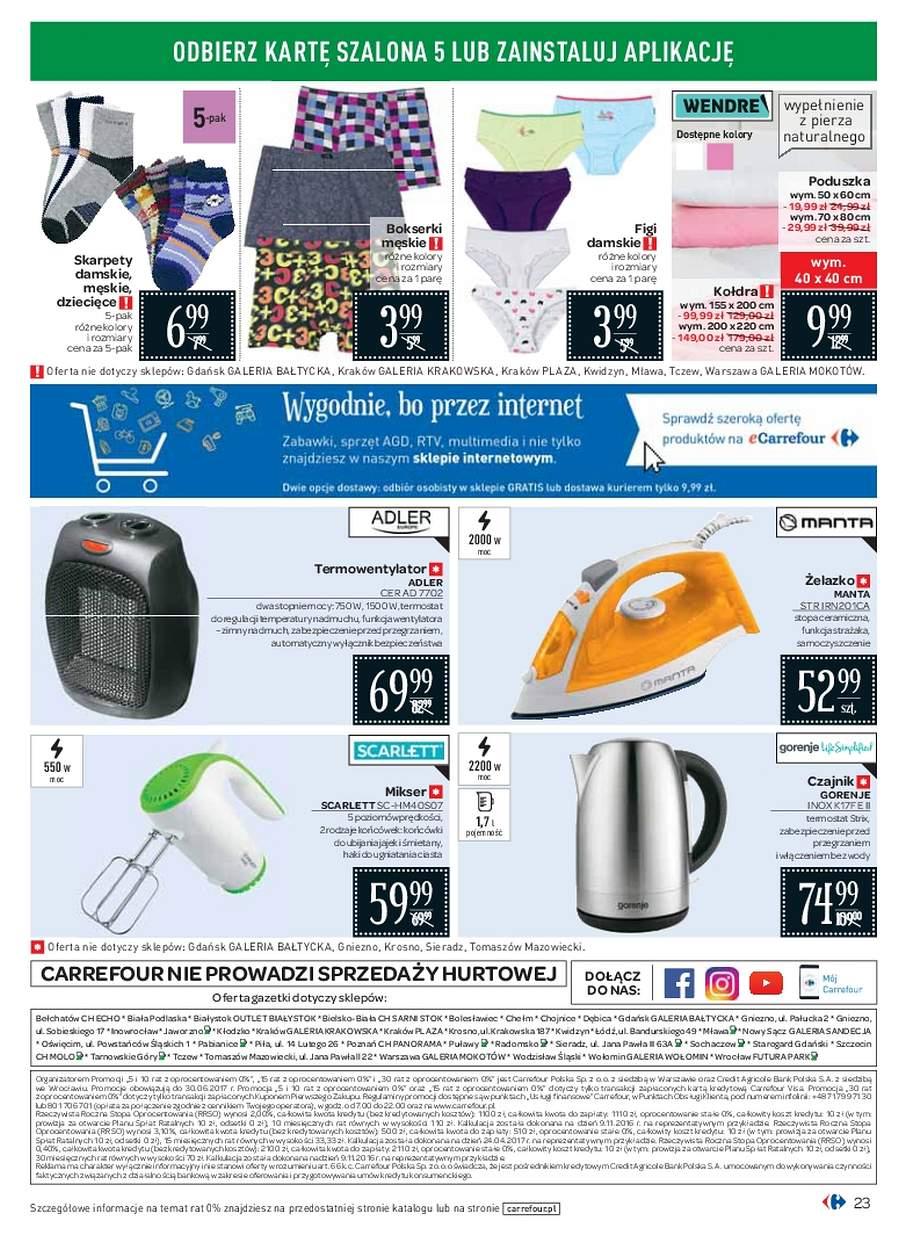 Gazetka promocyjna Carrefour str. 23