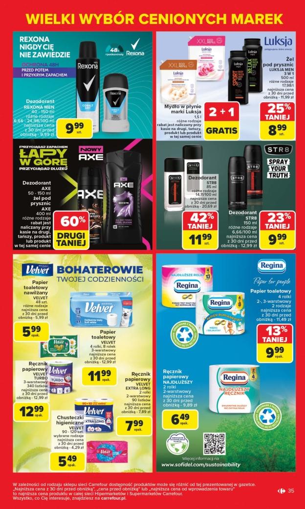 Gazetka promocyjna Carrefour str. 35